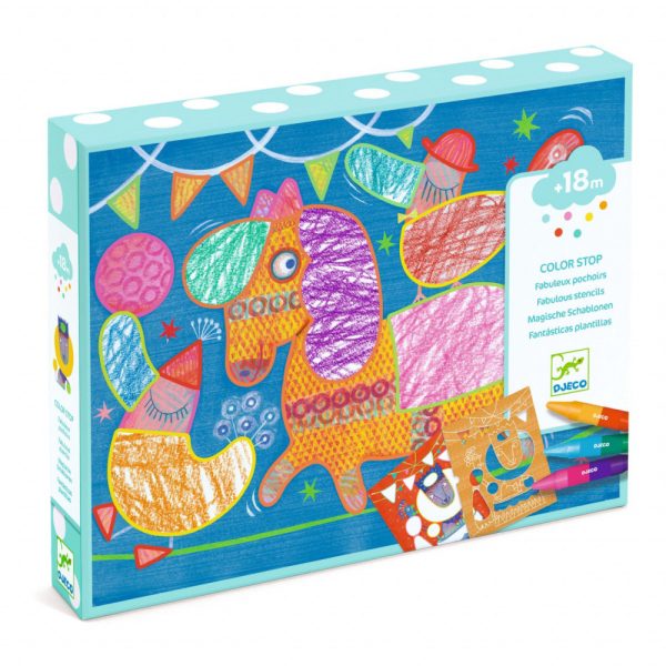 joc-creativ-de-desenat-pentru-cei-mici-djeco-329860.jpg Joc creativ de desenat cu 12 planse ilustrate si 3 creioane cerate varf dublu,+18 luni