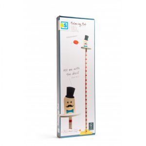 Joc de aruncare la tinta-Echilibristul Bob,lemn,+6 ani