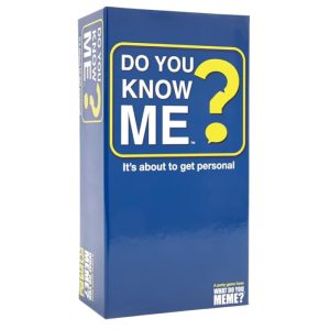 Joc de petrecere cu intrebari, Do You Know Me?, carti YES NO, 2+ jucatori, 16 ani+