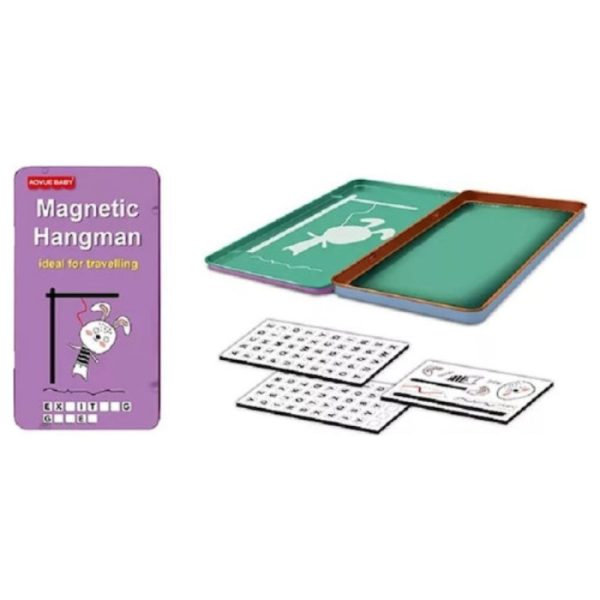 joc-spanzuratoarea-150595.jpg Joc de Societate Magnetic Hangman Spanzuratoarea pentru Copii