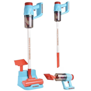 Aspirator Vertical Jucarie, cu suport, Ergonomic, 3 capete, 69.5 cm