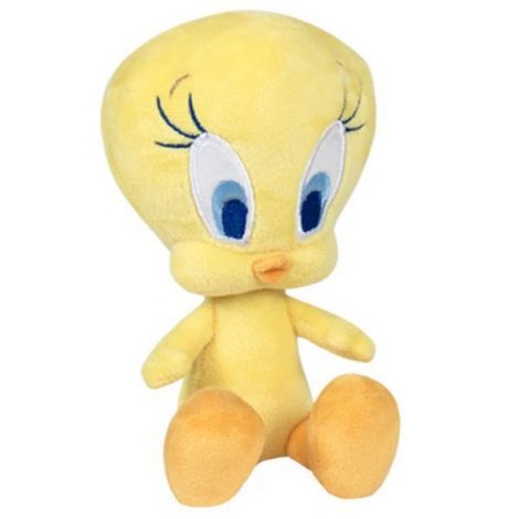 jucarie-din-plus-tweety-sitting-looney-tunes-30-cm.jpg Jucarie din plus Tweety sitting, Looney Tunes, 30 cm