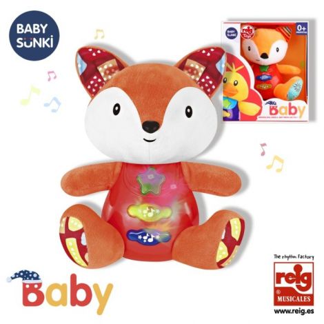 jucarie-interactiva-bebe-cu-sunete-si-lumini-15-cm-vulpe.jpg Jucarie interactiva bebe cu sunete si lumini 15 cm - Vulpe