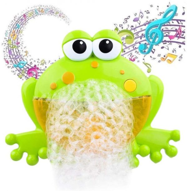 Jucarie muzicala de baie cu baloane de sapun - Frog Bubble
