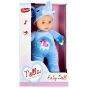 jucarie-papusa-bebelus-megacreative-nella-doll1.jpg Jucarie papusa bebelus Nella Doll 30cm MegaCreative, imbracat in elefant (J1384)