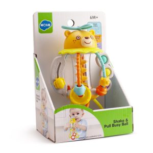 jucarie-senzoriala-pentru-bebe-scutura-si-trage-686462.jpg Jucarie senzorilala Ursulet pentru bebelusi-Scutura si trage,+6 luni