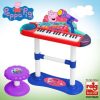 keyboard-electronic-cu-microfon-si-scaunel-peppa-pig-1.jpg Pianina electronica cu microfon si scaunel Peppa Pig