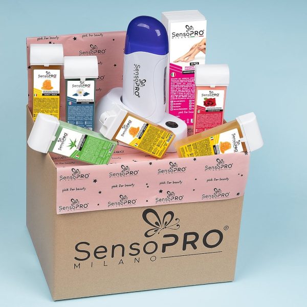 Kit Epilare Ceara SensoPRO Milano Master Line + CADOU Rezerva Ceara aplicator ingust