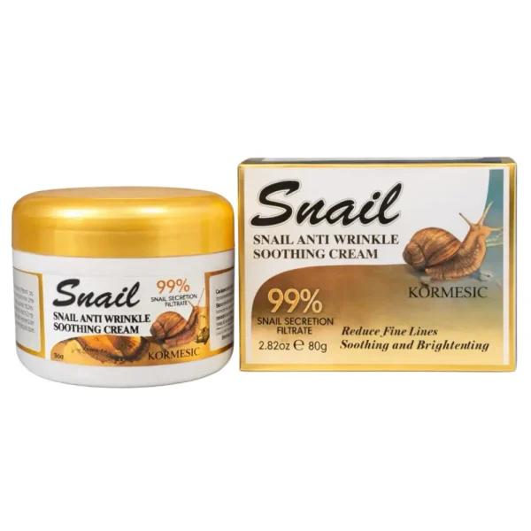 Kormesic Crema antirid cu saliva de melc 80 g Snail Soothing