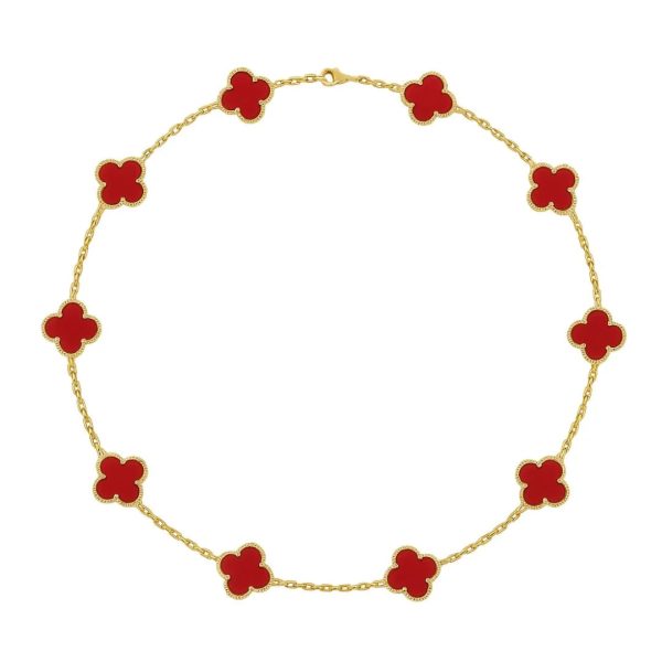 Colier Van Luxy Red Gold