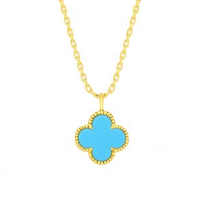 Colier Van Luxy Blue Gold