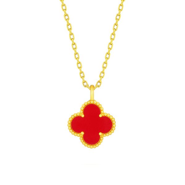 Colier Van Luxy Red Gold