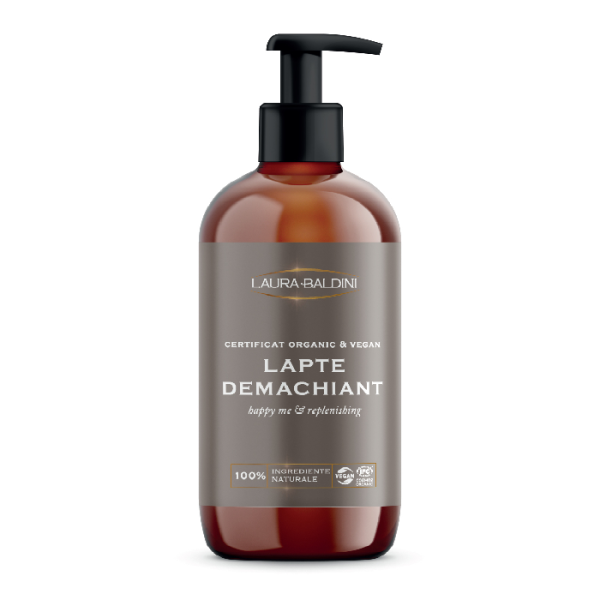 lapte-demachiat-laura-baldini.png Lapte demachiant Happy Me, 200ml, Laura Baldini