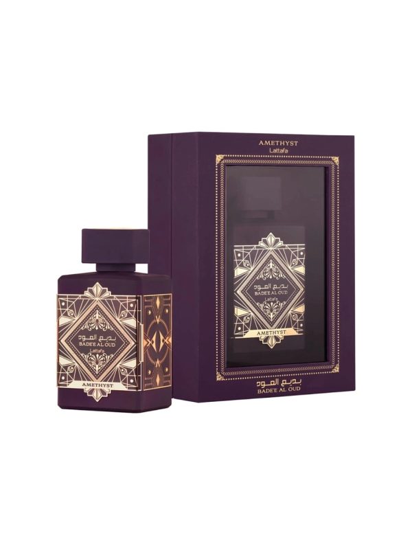 Lattafa BADE'E AL OUD AMETHYST 100 ml apa de parfum unisex - Original Dubai
