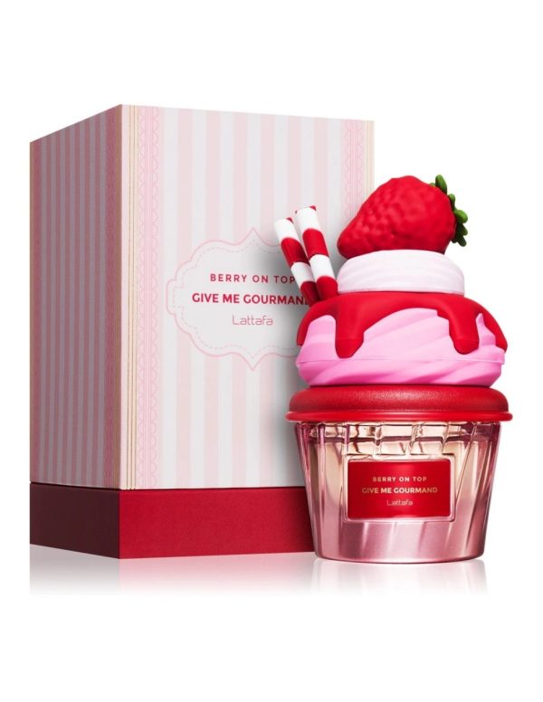 Lattafa Berry On Top Give me Gourmand Collection apa de parfum unisex 75 ml - Original Dubai