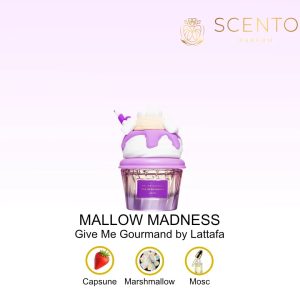 Lattafa Mallow Madness Colectia Give Me Gourmand apa de parfum unisex 75 ml - Original Dubai