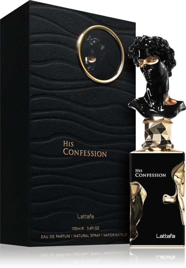 Lattafa Perfumes, His Confession, apa de parfum, de barbat, 100 ml - Original Dubai