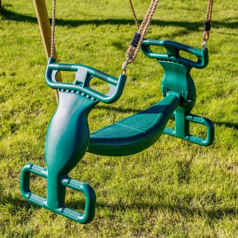 leagan-spate-in-spate-pp-10-verde-6.jpg Leagan pentru 2 copii ,spate in spate, Duoseat PP10 - Verde