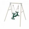 leagan-spate-in-spate-pp-10-verde-7.jpg Leagan pentru 2 copii ,spate in spate, Duoseat PP10 - Verde