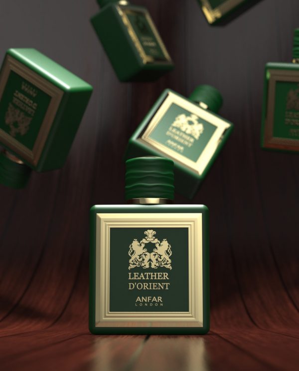 LEATHER D'ORIENT by ANFAR LONDON, extract de parfum, barbati, 115ML - Original Dubai