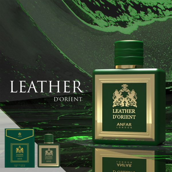 LEATHER D'ORIENT by ANFAR LONDON, extract de parfum, barbati, 115ML - Original Dubai