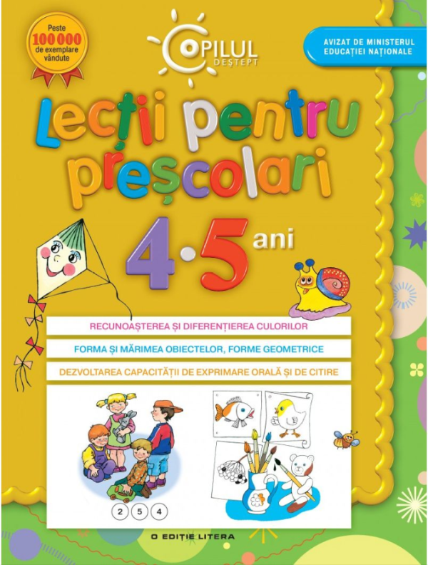 Copilul deștept. Lecții pentru preșcolari. 4-5 ani