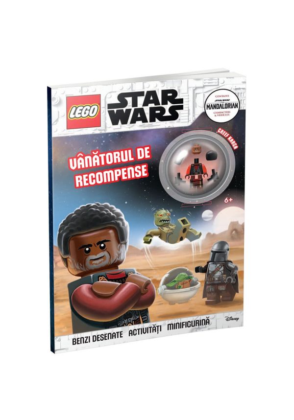 LEGO® Star Wars – Vanatorul de recompense (carte de activitati cu minifigurina LEGO®)