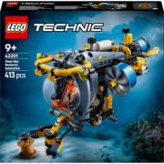 lego-technic-submarin-de-cercetare-1.jpg LEGO Technic. Submarin de cercetare 42201, 413 piese