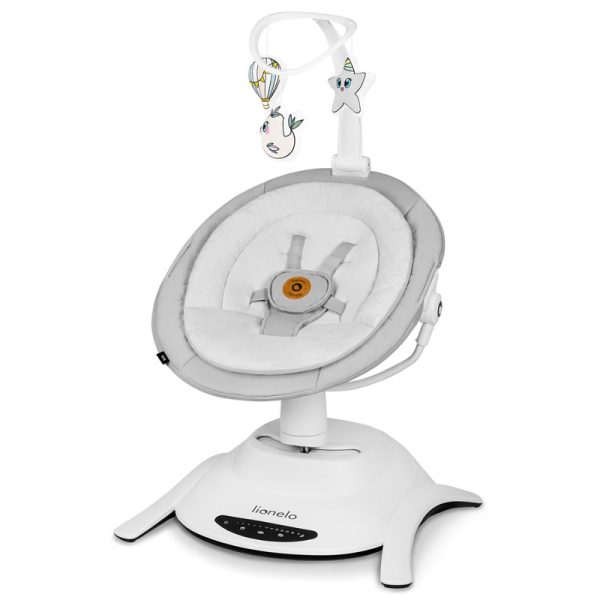 lionelo-balansoar-multifunctional-bella-electric-scaun-reglabil-ecran-tactil-si-telecomanda-6-miscari-unice-5-viteze-cu-melodii-gri-2518979-4.jpeg Balansoar, Lionelo, Bella, Multifunctional, Electric, Scaun reglabil, Ecran tactil si telecomanda, 6 miscari unice, 5 viteze, Cu melodii, Gri
