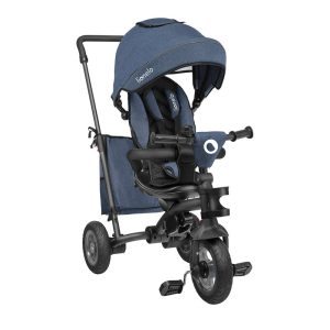 lionelo-tricicleta-multifunctionala-cu-sezut-reversibil-pliabila-tris-jeans-1488043-4.jpeg Tricicleta copii, Lionelo, Tris, Ultrapliabila, Multifunctionala, Mecanism de pedalare libera, Suport picioare, Control al directiei, Scaun reversibil, Rotire 360 grade, Conform cu standardul europeane de securitate EN71, Albastru