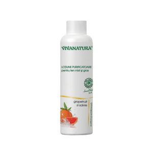 Loțiune Purificatoare Pentru Ten Mixt și Gras cu Grapefruit și Salvie, 150 ml | Vivanatura