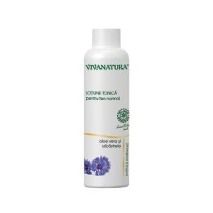 Loțiune Tonică cu Aloe Vera şi Albăstrele Pentru Ten Normal, 150ml | Vivanatura
