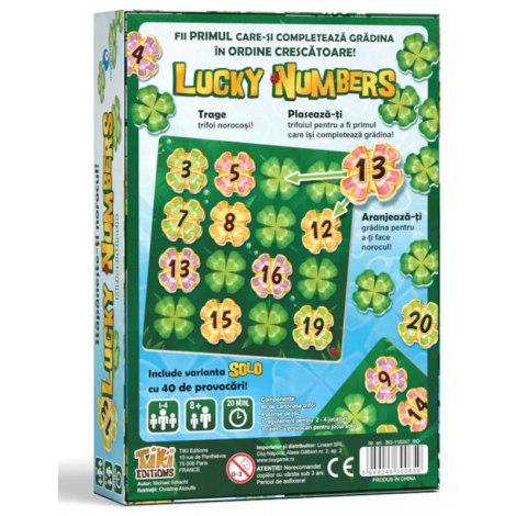 Lucky Numbers, limba romana