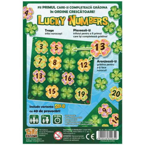 Lucky Numbers, limba romana