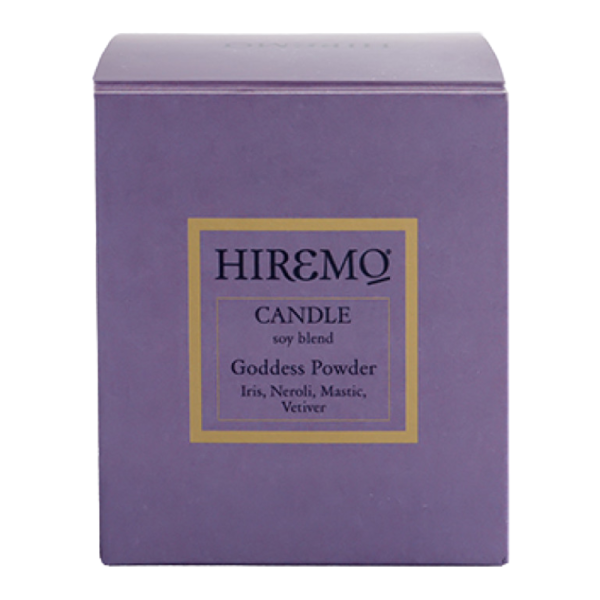 lumanare-din-ceara-de-soia-goddess-powder-hiremo-250-ml.png Lumanare din ceara de soia Goddess Powder Hiremo, 250 ml, Eolia