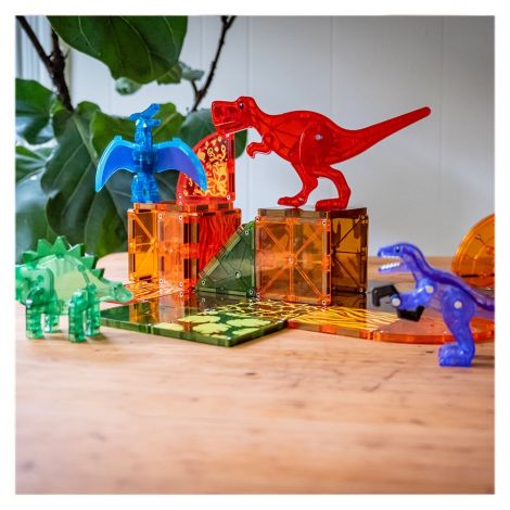 magna-tiles-dino-world-set-magnetic-40-de-piese-2.jpg Magna Tiles Dino World, set magnetic 40 de piese