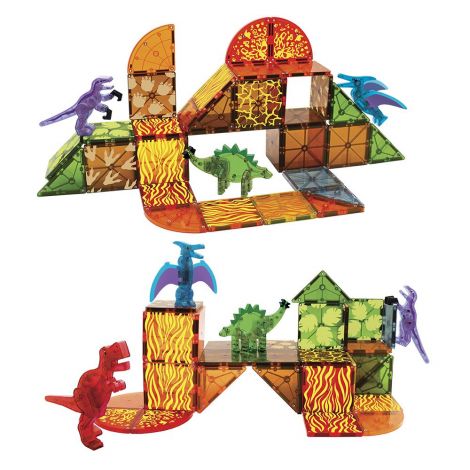 magna-tiles-dino-world-set-magnetic-40-de-piese-5.jpg Magna Tiles Dino World, set magnetic 40 de piese