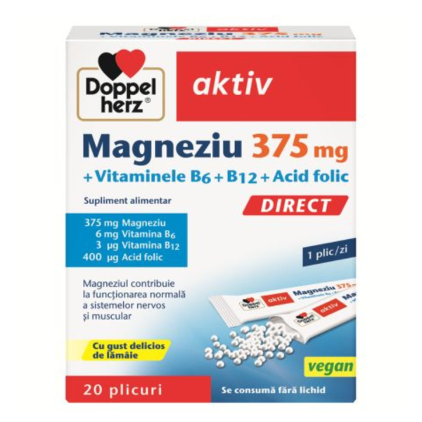 magneziu-375-mg-direct-vitaminele-b6-b12-acid-folic-20-plicuri-doppelherz.png Magneziu 375 mg Direct + Vitaminele B6 + B12 + Acid folic, 20 plicuri, Doppelherz