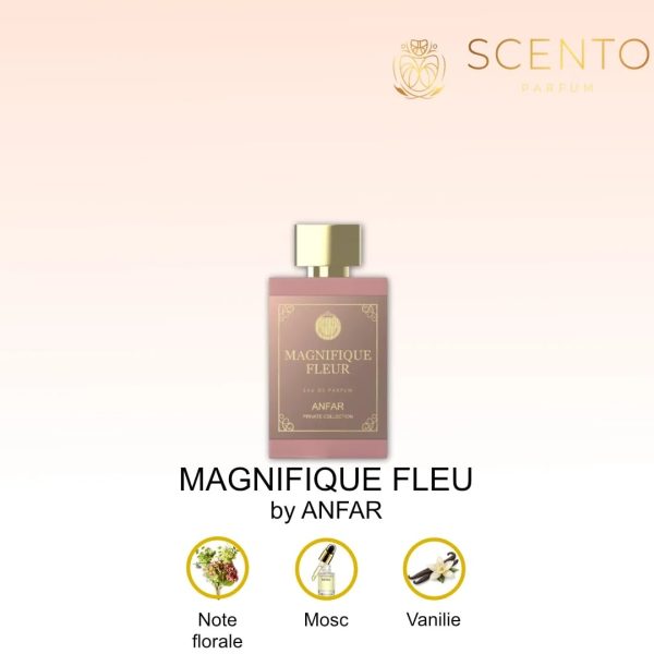 MAGNIFIQUE FLEUR by ANFAR, extract de parfum, femei, 50ML - Original Dubai