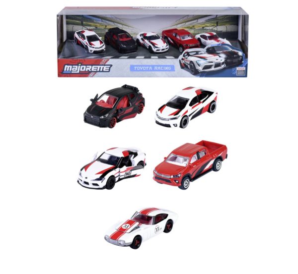 majorette-set-5-masinute-metalice-toyota-racing-scara-1-la-64-016052.jpg MAJORETTE SET 5 MASINUTE METALICE TOYOTA RACING SCARA 1 LA 64