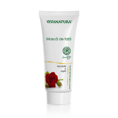 masca-de-fata-2.jpg Mască de Față cu Argilă și Trandafir, 75ml | Vivanatura
