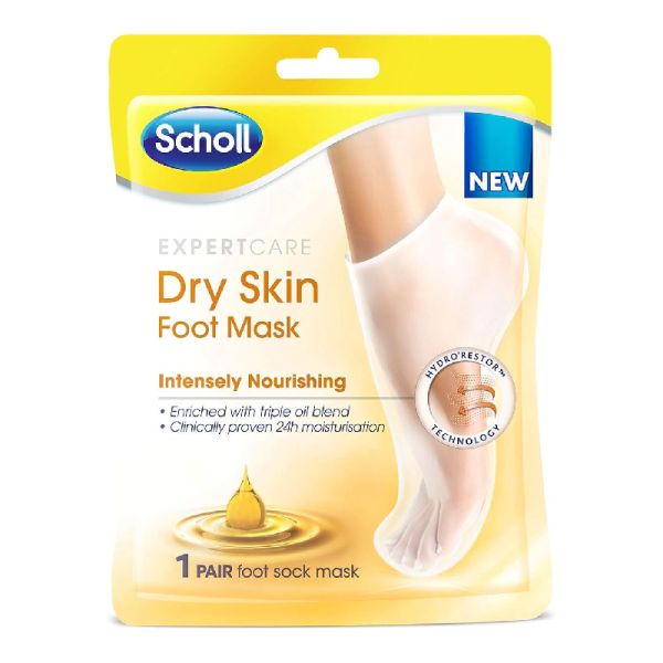 masca-picioare-scholl.png Masca hidratanta picioare cu ulei de Macadamia, 1 pereche, Scholl