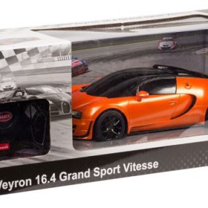 Masina cu Telecomanda Bugatti Grand Sport Vitesse Portocalie, Scara 1:18