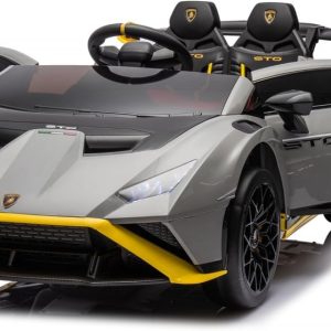 masinuta-electrica-cu-functie-drift-lamborghini-huracan-sto-putere-500w-24v-bluetooth-gri-670433.jpg Masinuta electrica cu functie drift Lamborghini Huracan STO, putere 500W, 24V, bluetooth, gri