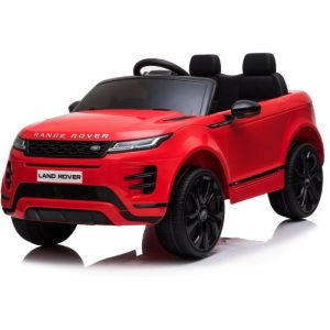 masinuta-electrica-land-rover-evoque-standard-2x25w-12v-rosu-2221524591.jpg Masinuta electrica Range Rover, pentru copii 2-5 ani, 4x4, 140W-12V, roti moi, scaun tapitat, Premium, rosie