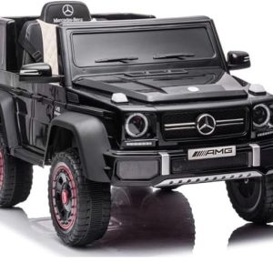 Masinuta electrica Mercedes G63 6x6 210W 12V 10Ah Premium, culoare neagra