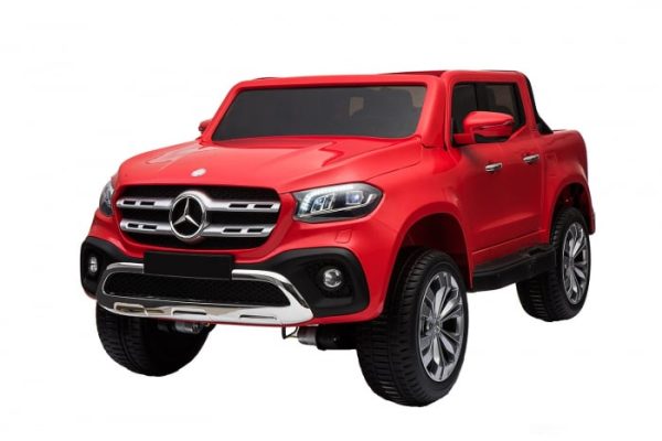 Masinuta electrica Mercedes X-Class 4x4 180W 12V 14Ah PREMIUM, culoare Rosie