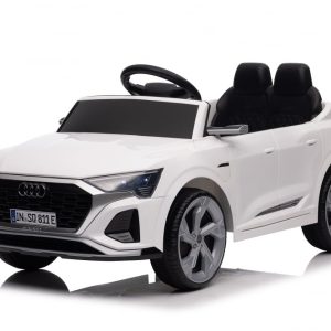 Masinuta electrica pentru copii, telecomanda inclusa, Audi SQ8, 70W 12V, echipare standard, alba