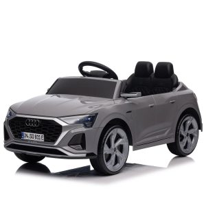 Masinuta electrica pentru copii, Audi SQ8, telecomanda control parental inclusa, 70W 12V, echipare standard, gri