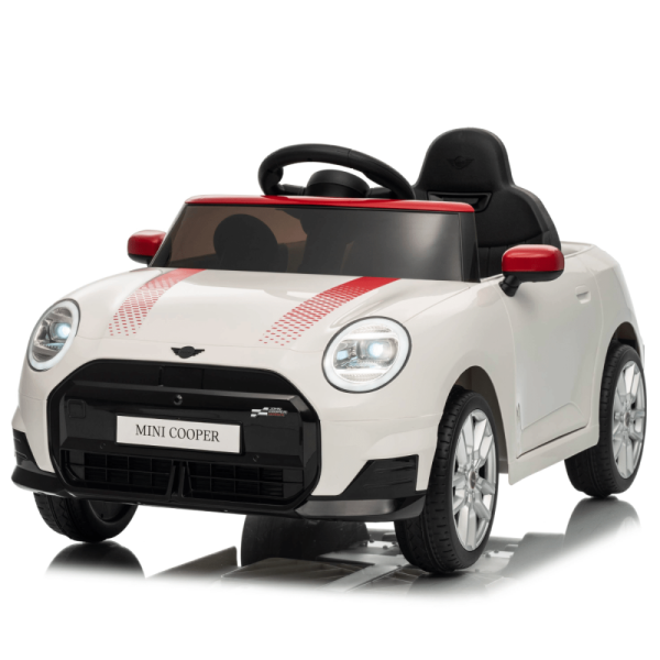 masinuta-electrica-pentru-copii-mini-cooper-90w-12v-7ah-roti-eva-scaun-tapitat-alba-348348.png Masinuta electrica pentru copii, Mini COOPER 90W 12V 7Ah, roti EVA, scaun tapitat, alba